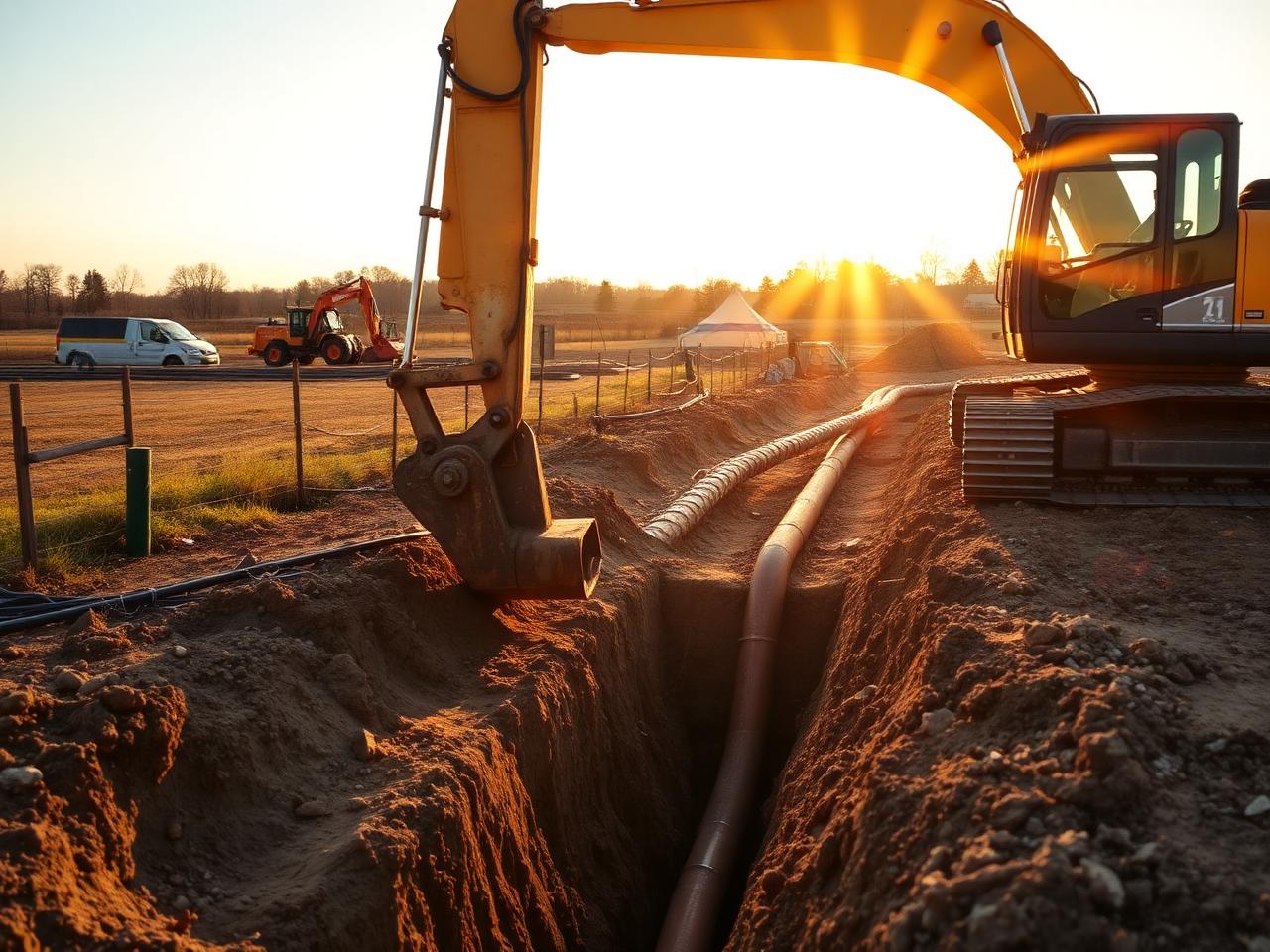 Trenching & Site Prep